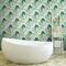 RoomMates Retro Tropical Leaves Peel & Stick Wallpaper